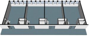 Existing room layout